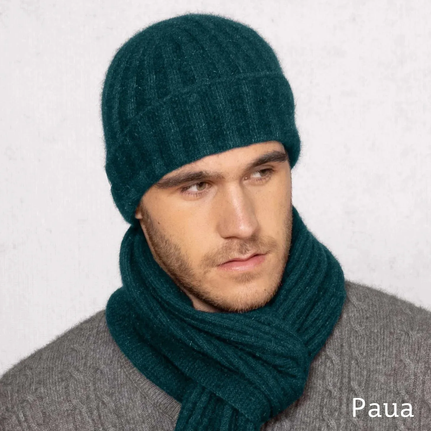 Noble Wilde Possum Merino Rib Beanie