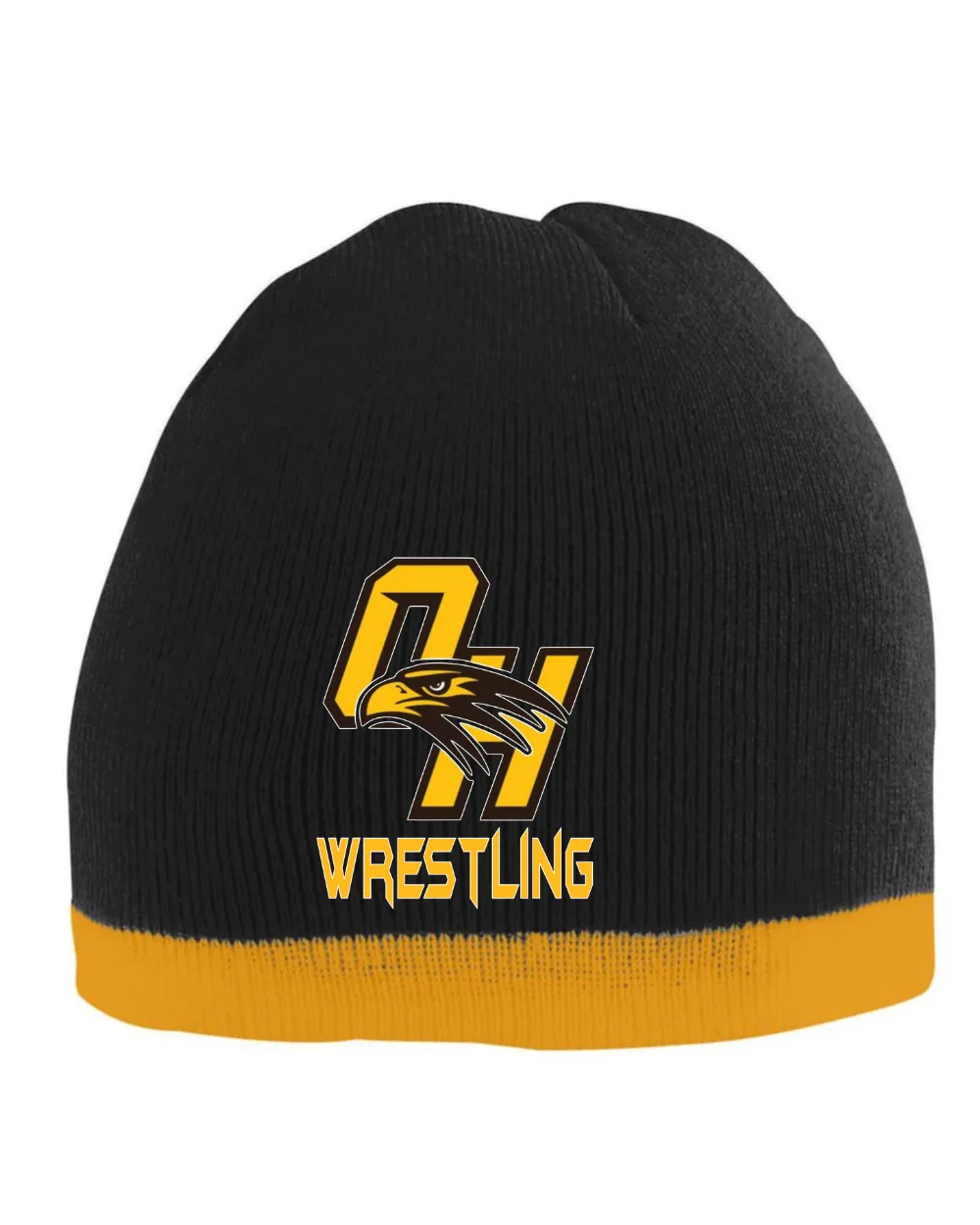 Ogemaw Falcon Wrestling Grapplers 2023-24 Wrestling Beanie Pom Hat