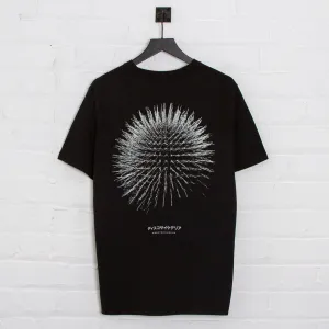 Orb 003 Disco Psychedelia Back Print - Tshirt - Black