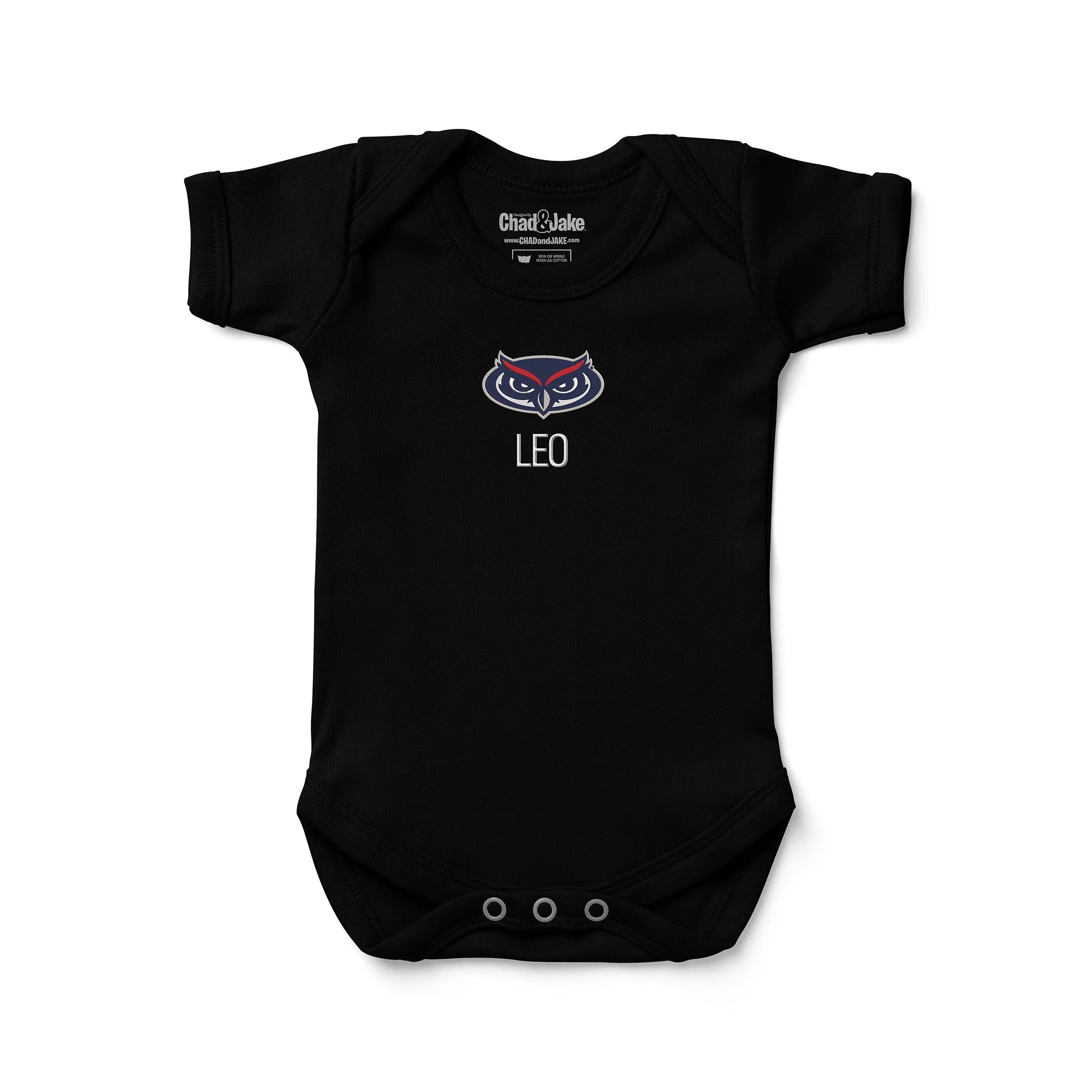 Personalized FAU Owls Bodysuit