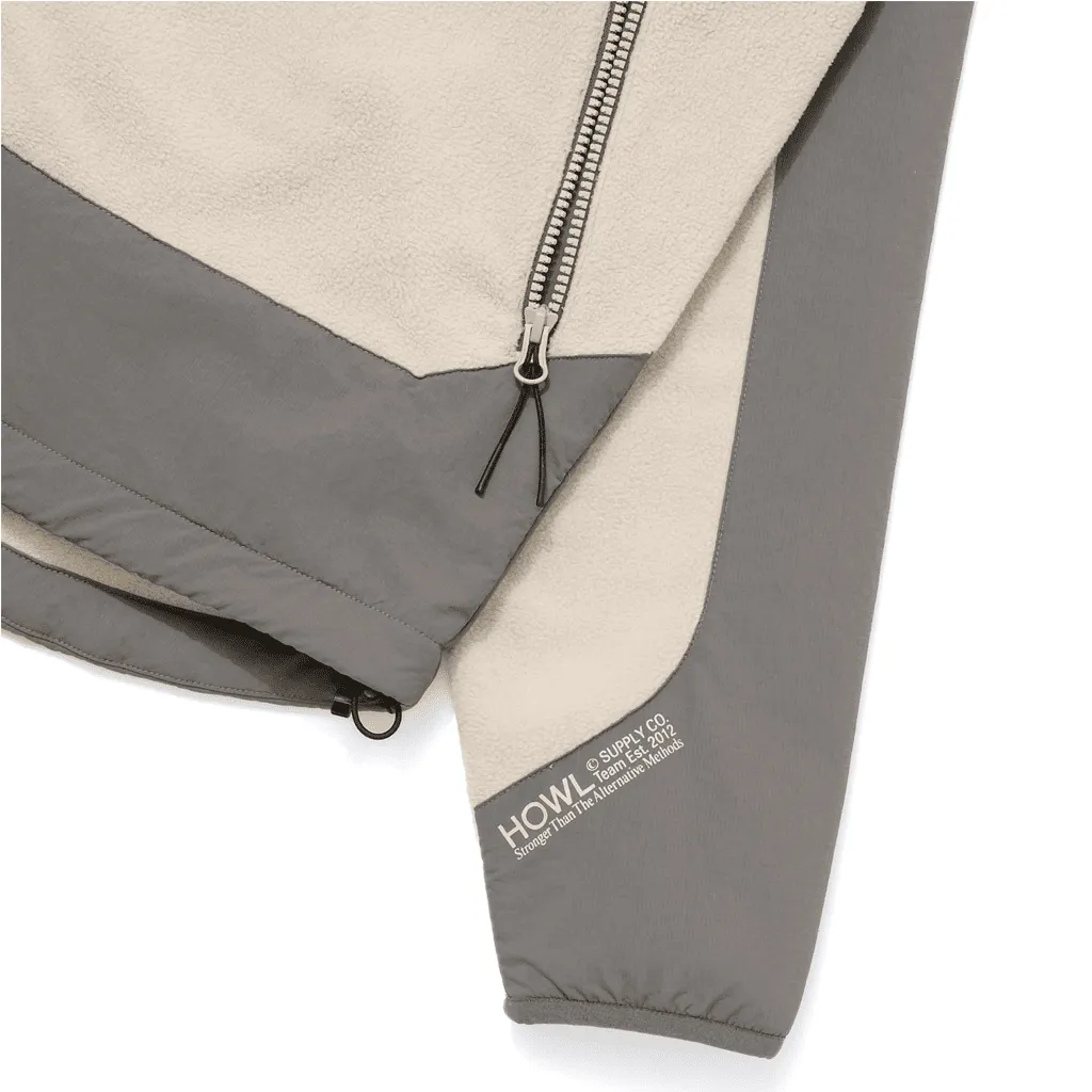 Polar fleece zip up - Marshmallow