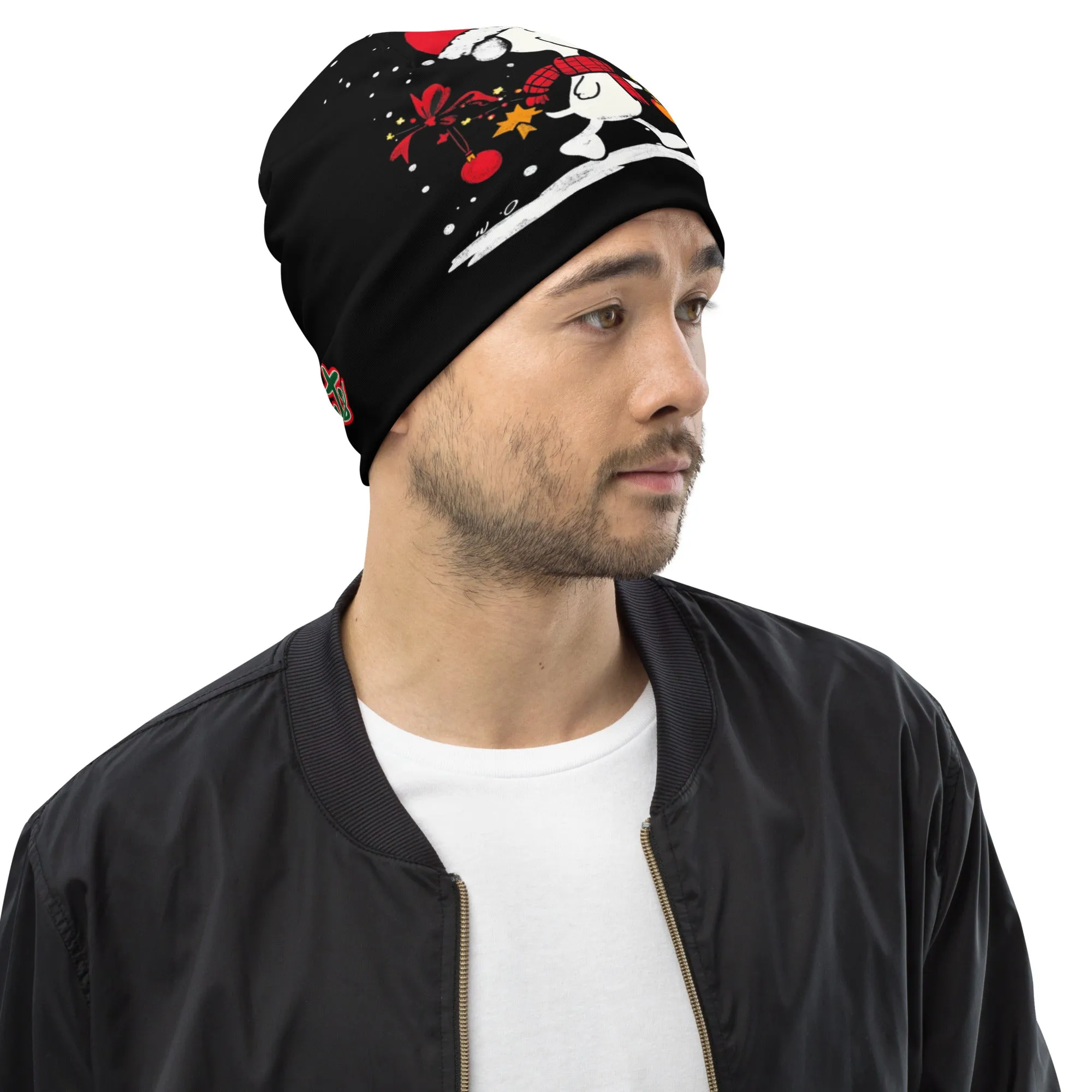 Qreatrz Merry Christmas Beanie