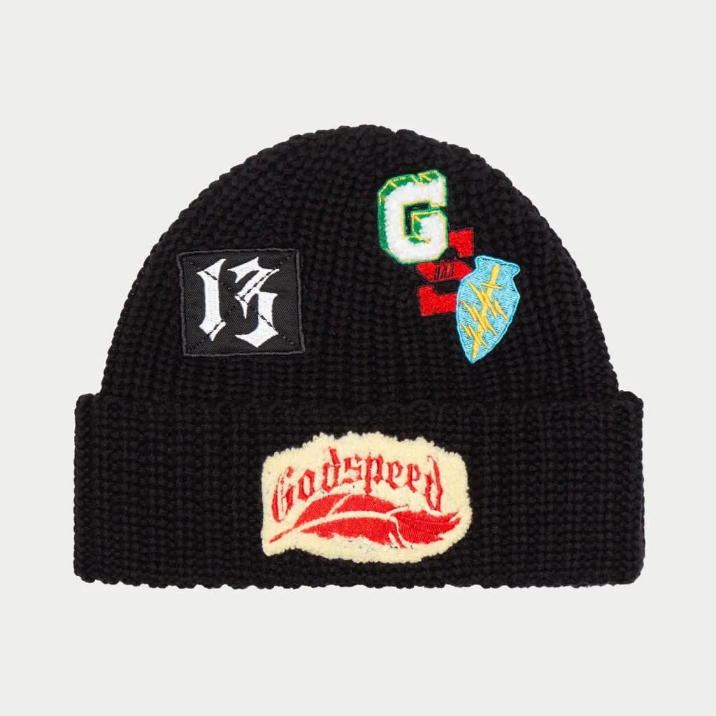 Rugby Patch Work Beanie