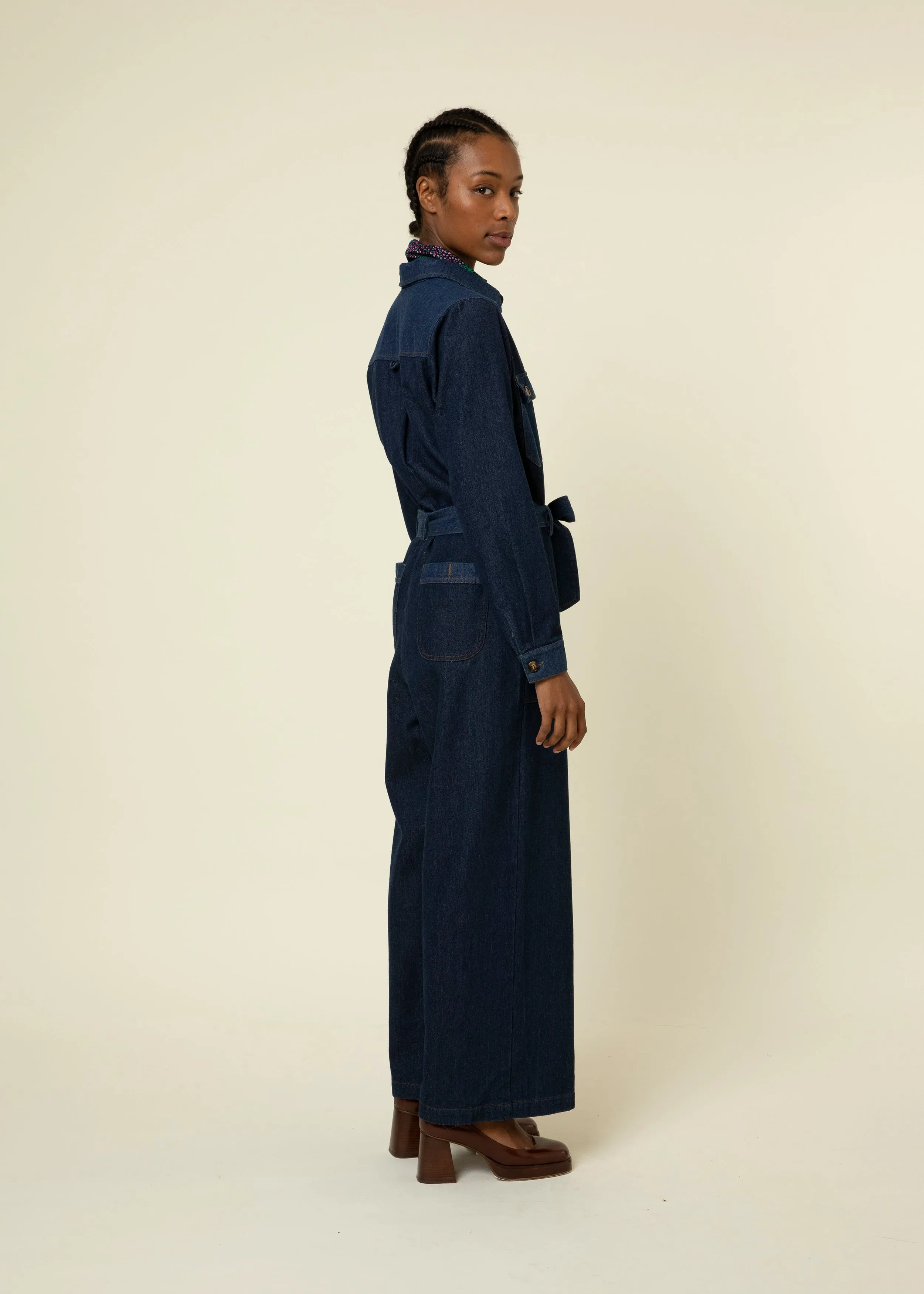 Sandrine Denim Jumpsuit