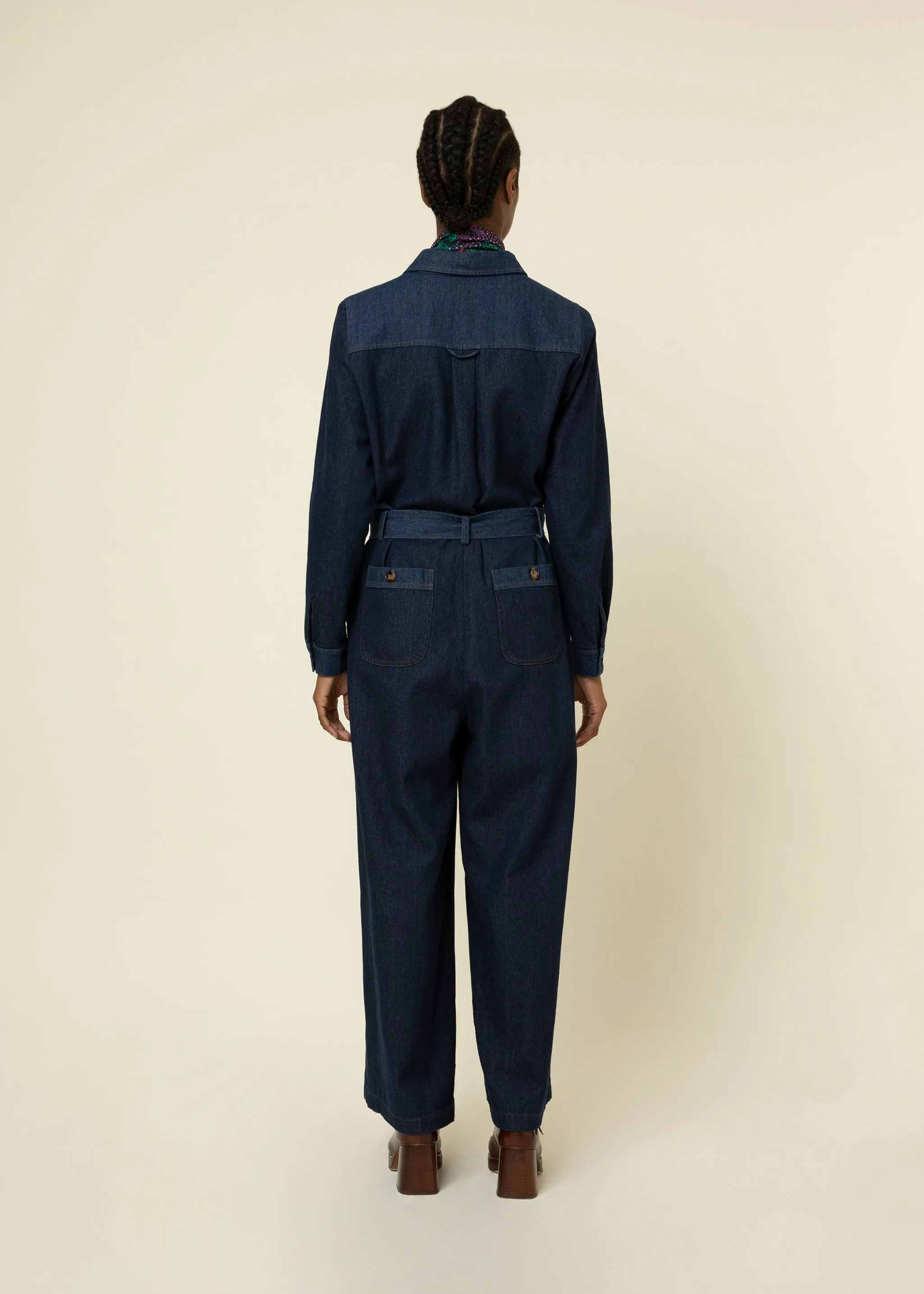 Sandrine Denim Jumpsuit