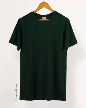 SHORT SLEEVE T SHIRT - Bottle Green