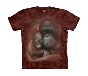 Snuggled Orangutans Childrens T-Shirt (Size Options)