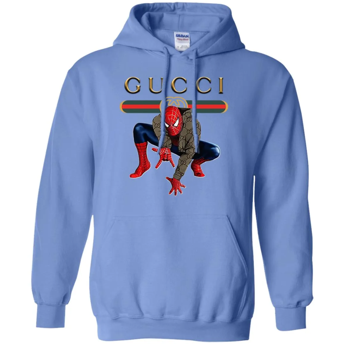 Spider Man Gucci Funny  Trend T- Shirt Pullover Hoodie Sweatshirt