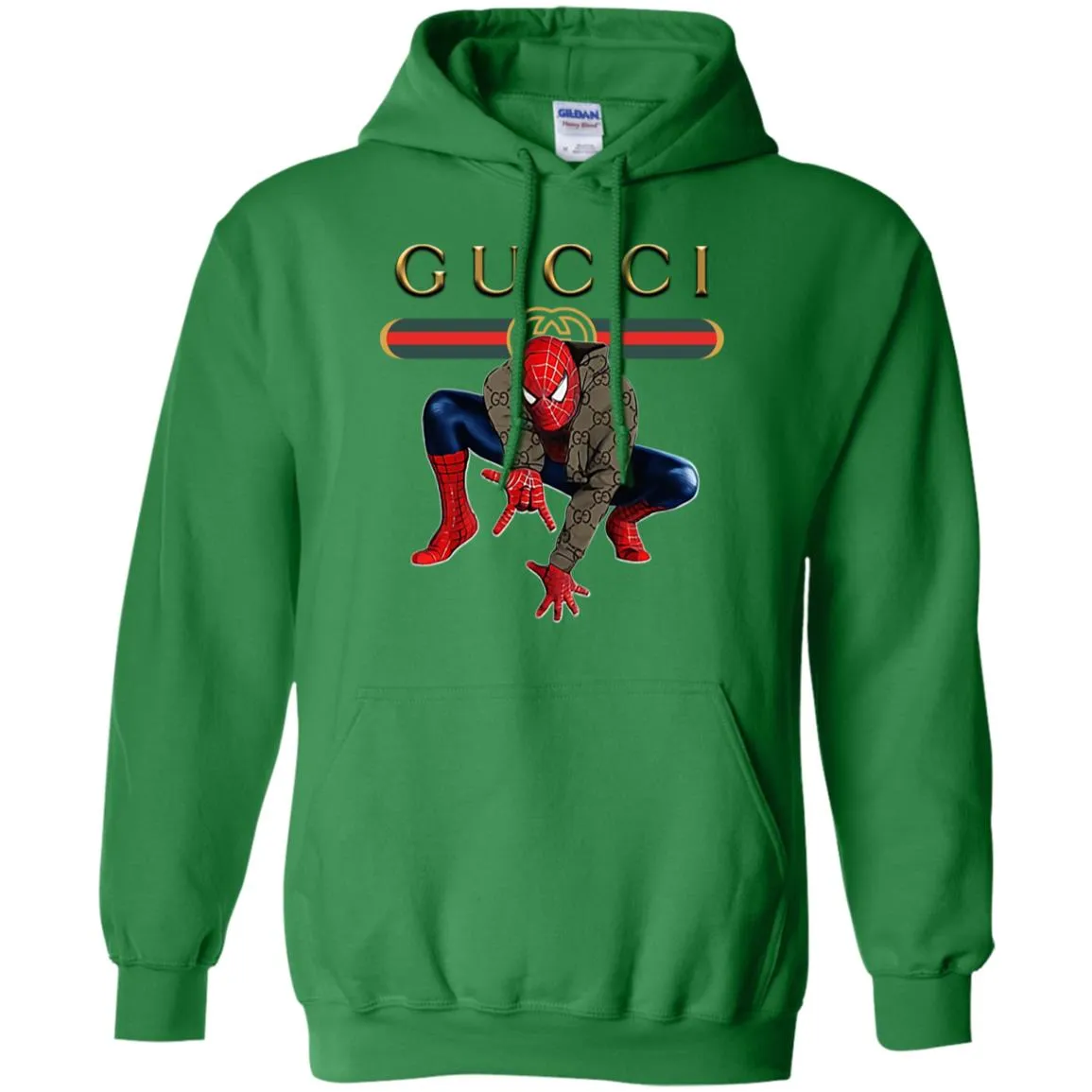 Spider Man Gucci Funny  Trend T- Shirt Pullover Hoodie Sweatshirt