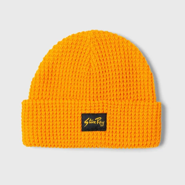 Stan Ray Patch Beanie - Blaze Orange