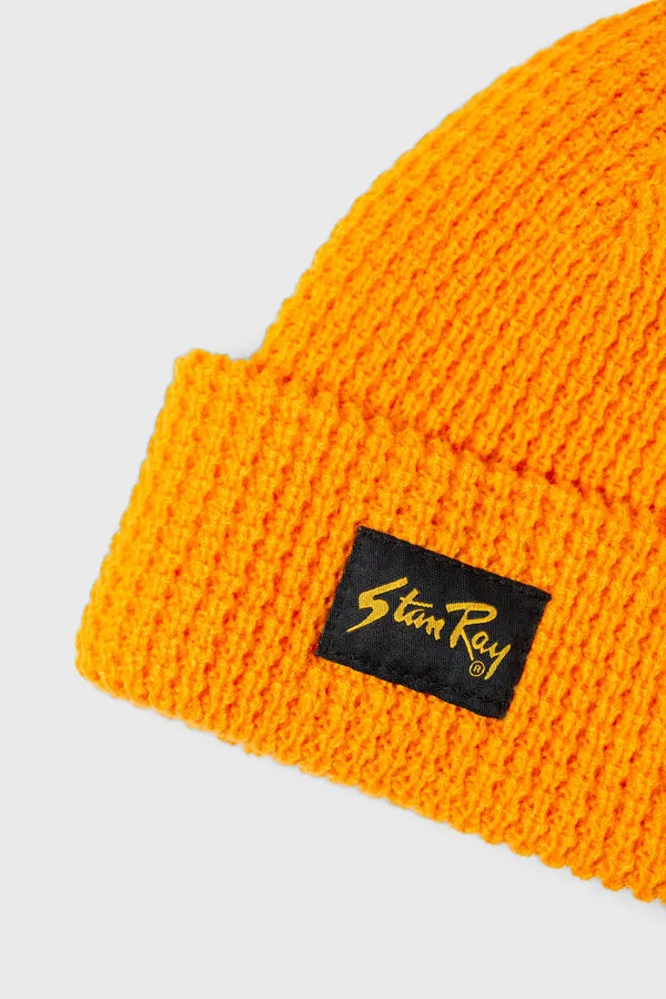 Stan Ray Patch Beanie - Blaze Orange