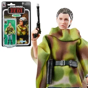 Star Wars The Black Series Return of the Jedi 40th Anniversary 6-Inch Princess Leia (Endor) Action Figure