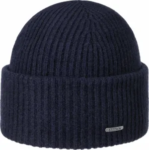 Stetson Men&#x27;s Beanie Merino Navy | Buy Stetson Men&#x27;s Beanie Merino Navy here | Outnorth