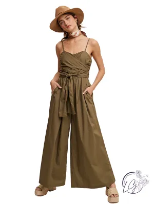 Suburbia Serenity Wide Pant Jumpsuit