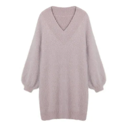 Super Cozy Long Sleeve Sweater Dress