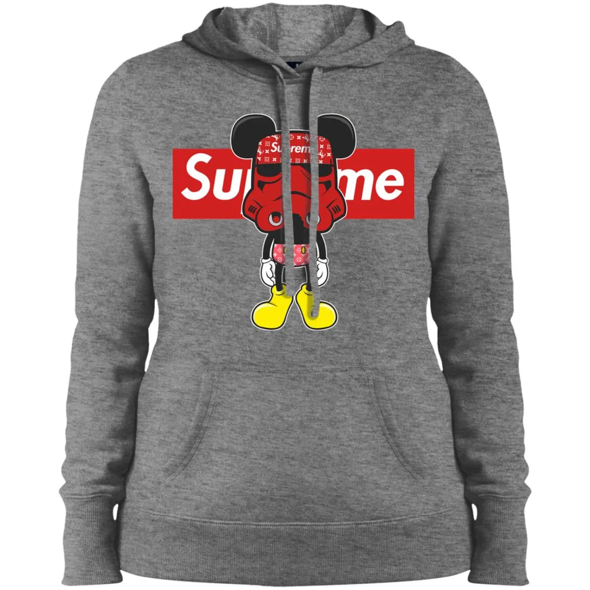 Supreme Robot Mickey Hot T-shirt Women Hooded Sweatshirt