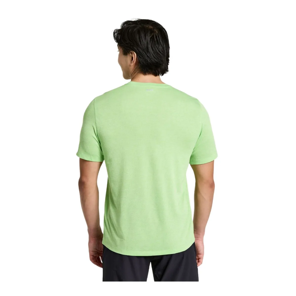 T-Shirt Saucony Stopwatch Short Sleeve Light Green T-Shirt