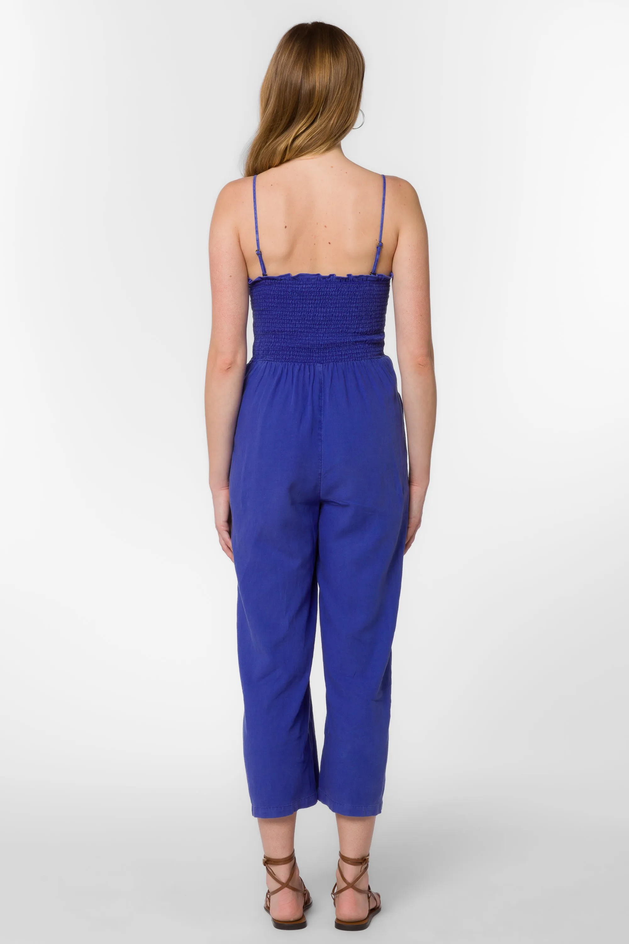 Tasha Iris Blue Jumpsuit