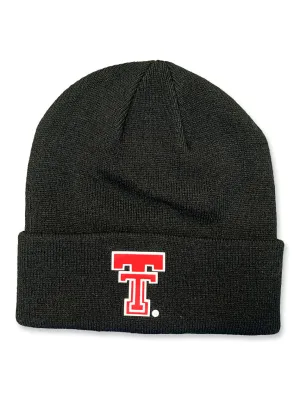 Texas Tech Throwback Double T Patch Beanie