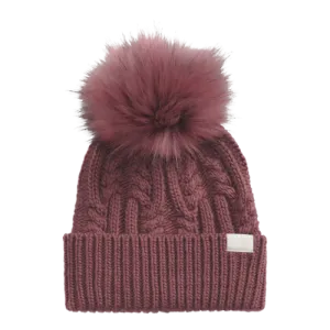 The North Face Oh Mega Fur Pom Beanie Wild Ginger