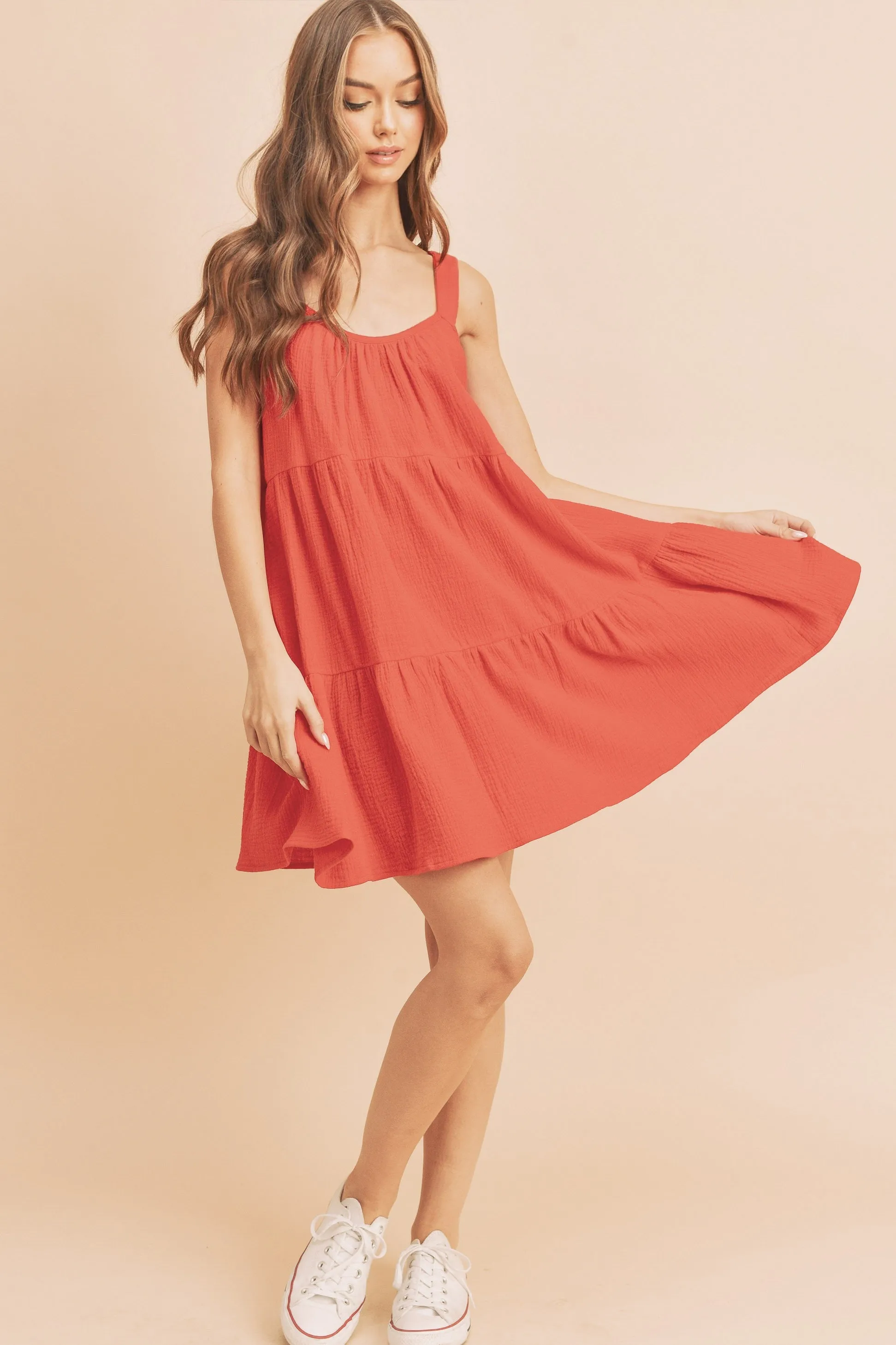 Tiered Babydoll Dress