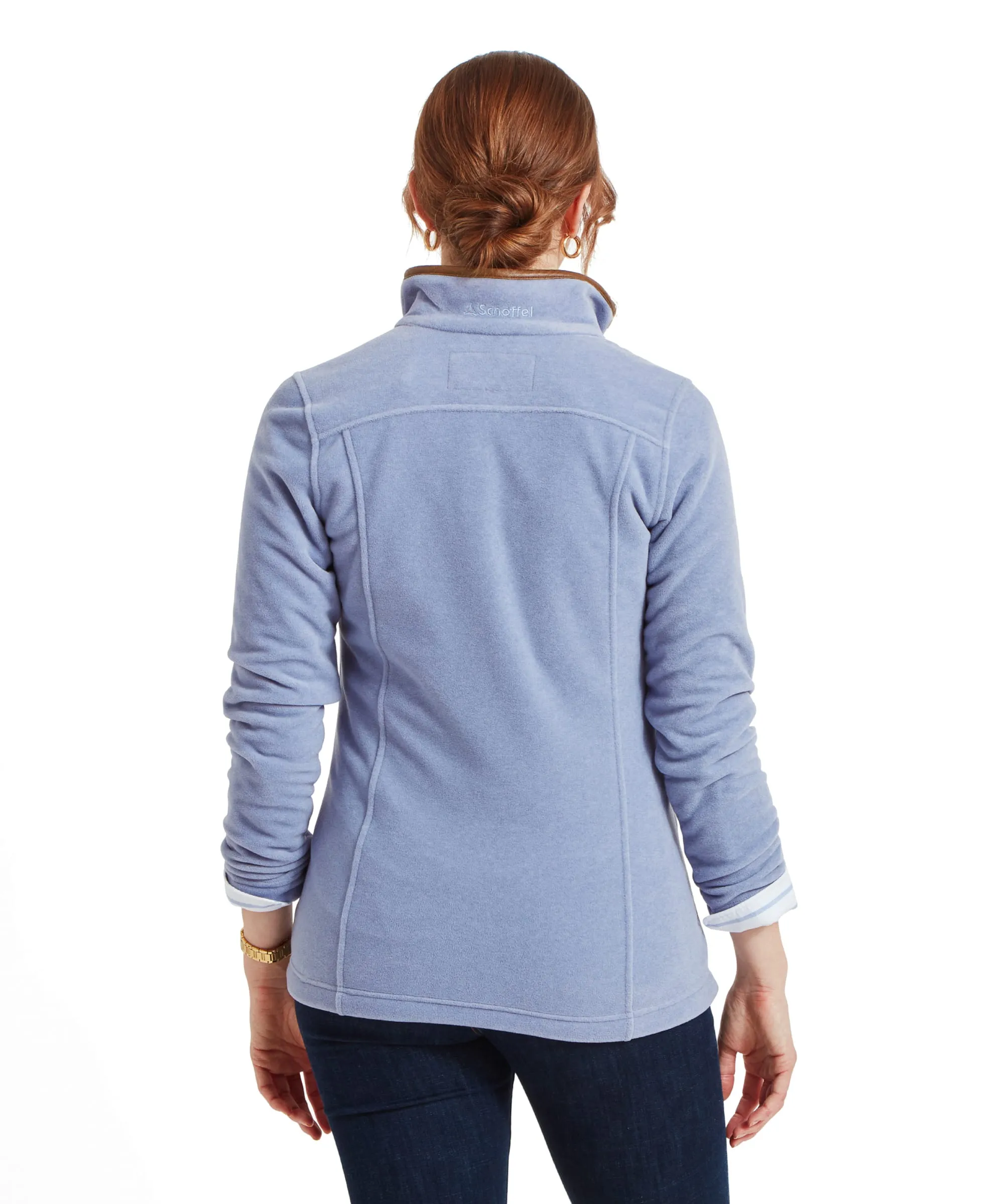 Tilton Quarter Zip Fleece - Powder Blue