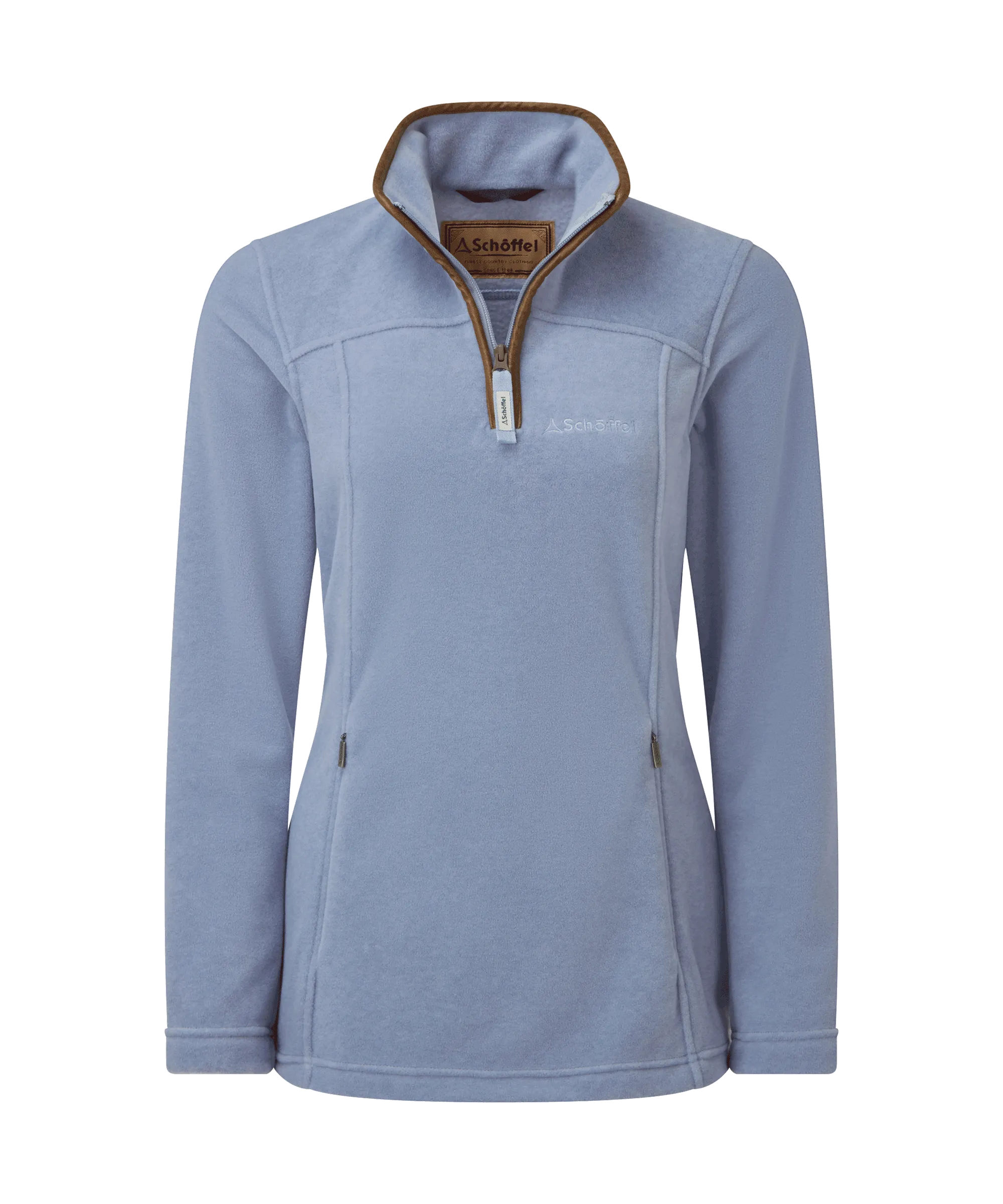 Tilton Quarter Zip Fleece - Powder Blue