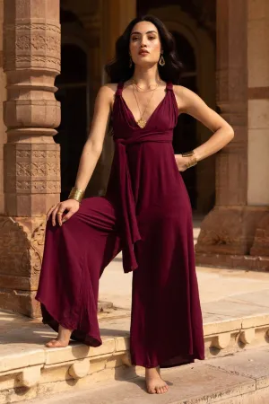 Uma Jumpsuit - Purple