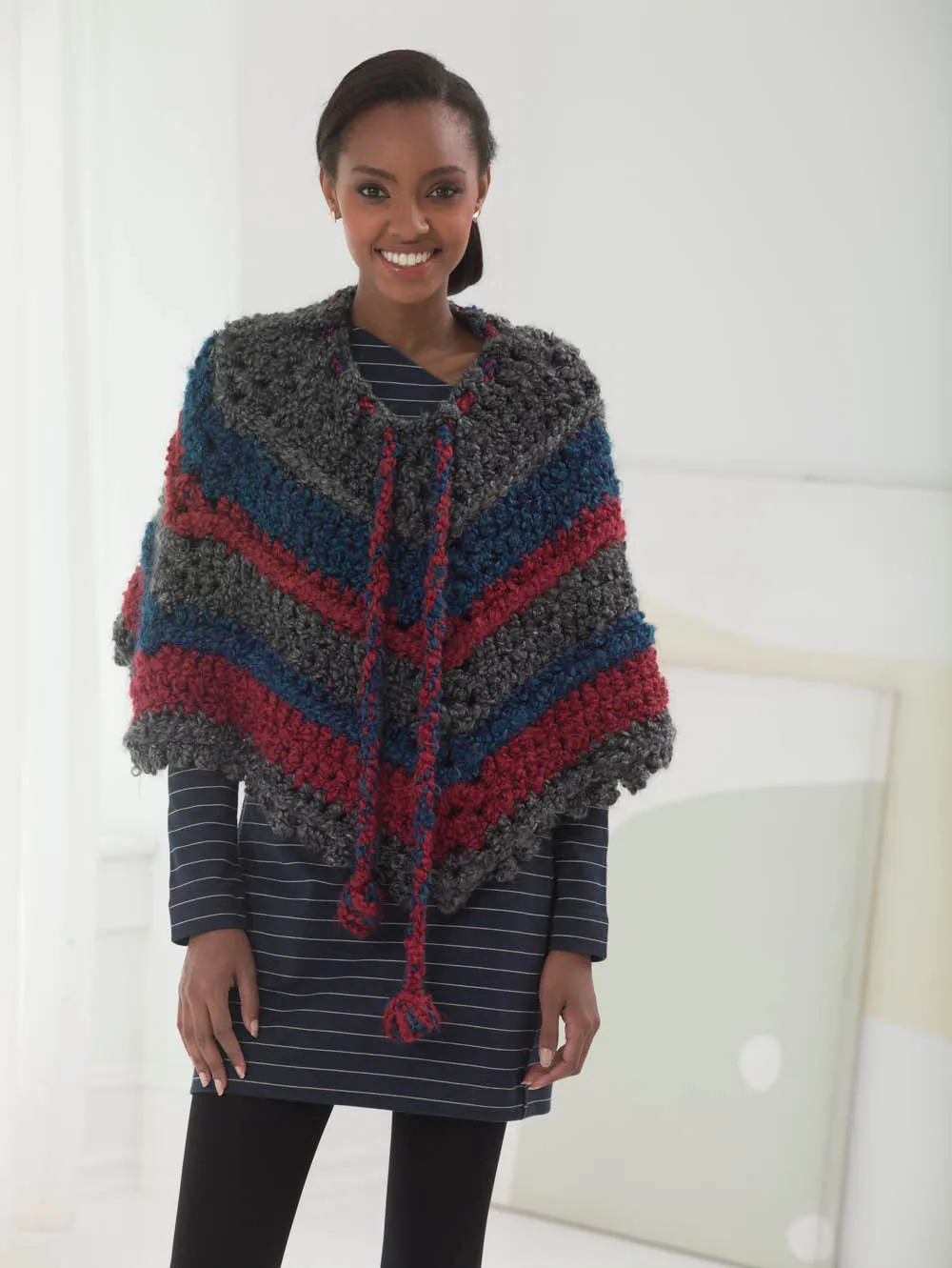 V-Poncho (Crochet)