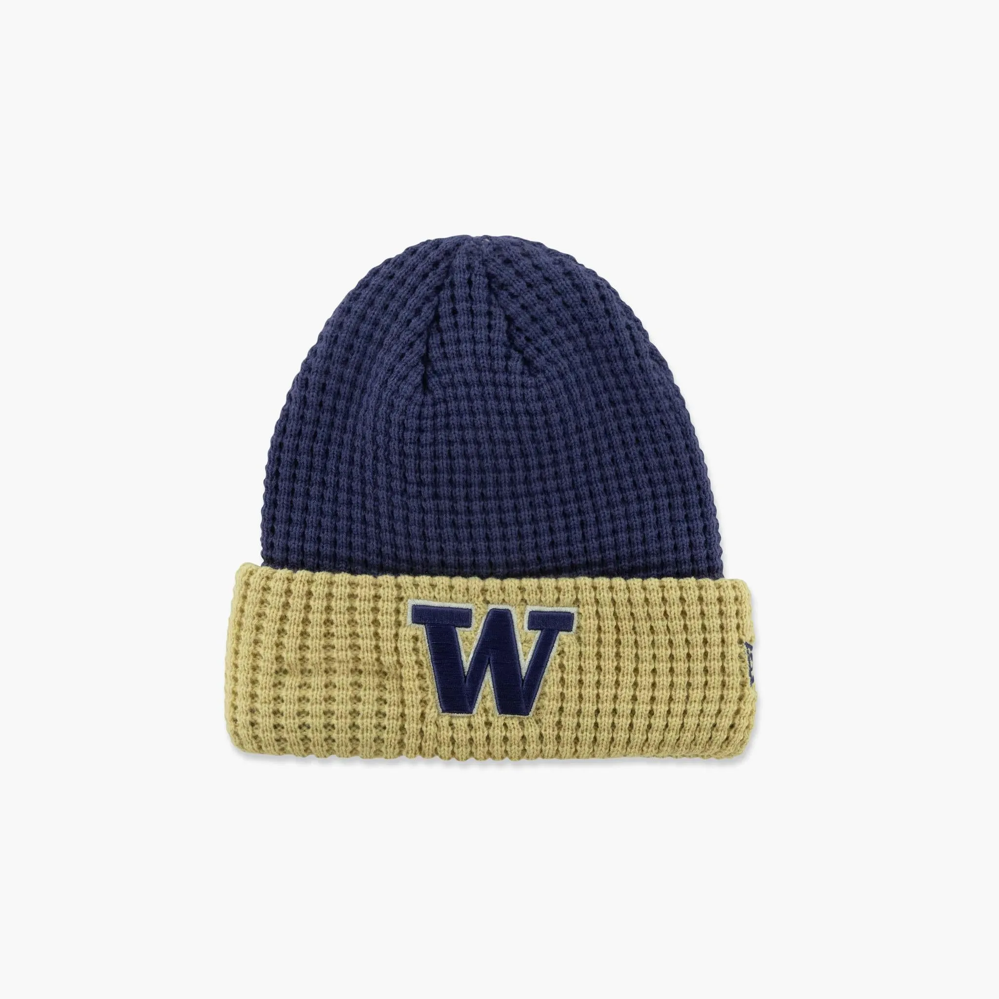 Washington Huskies Primary Logo Waffle Cuff Beanie