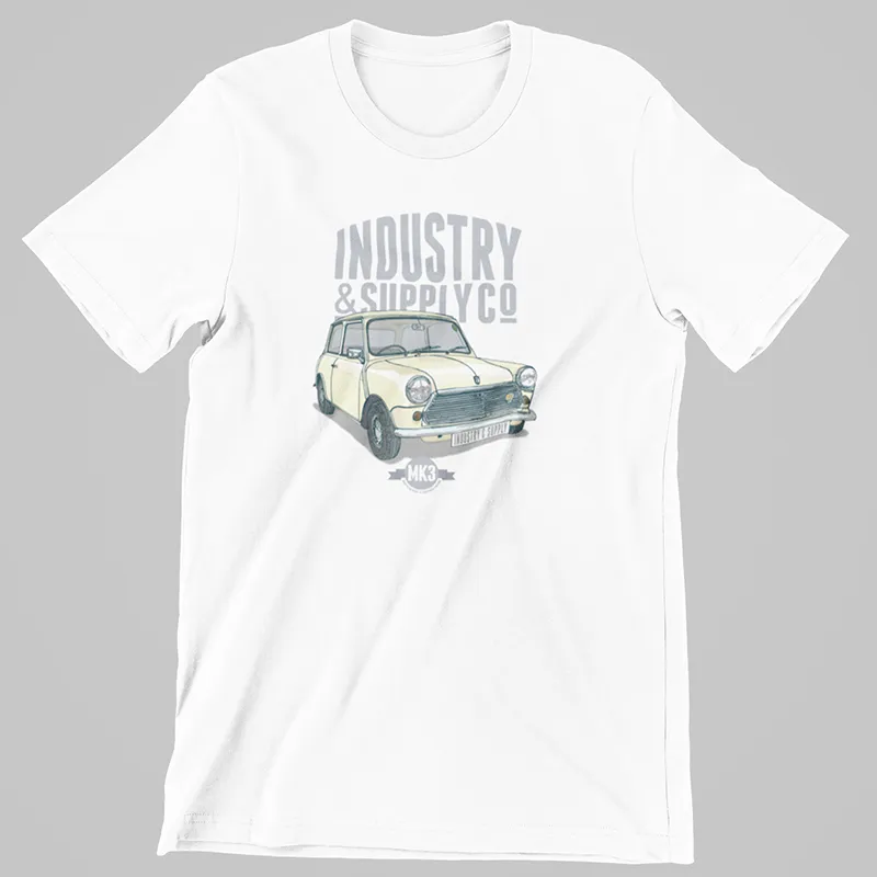 WHITE MINI MK3 T-SHIRT