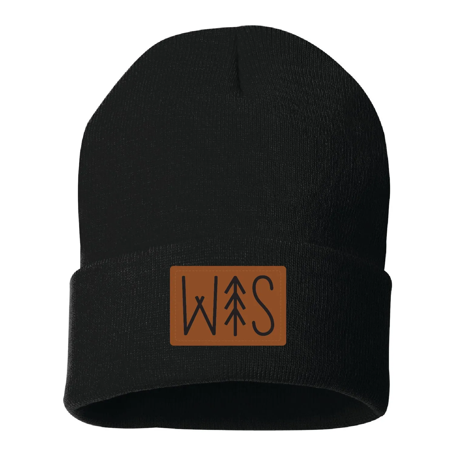 WI141 Solid 12" Cuffed Beanie