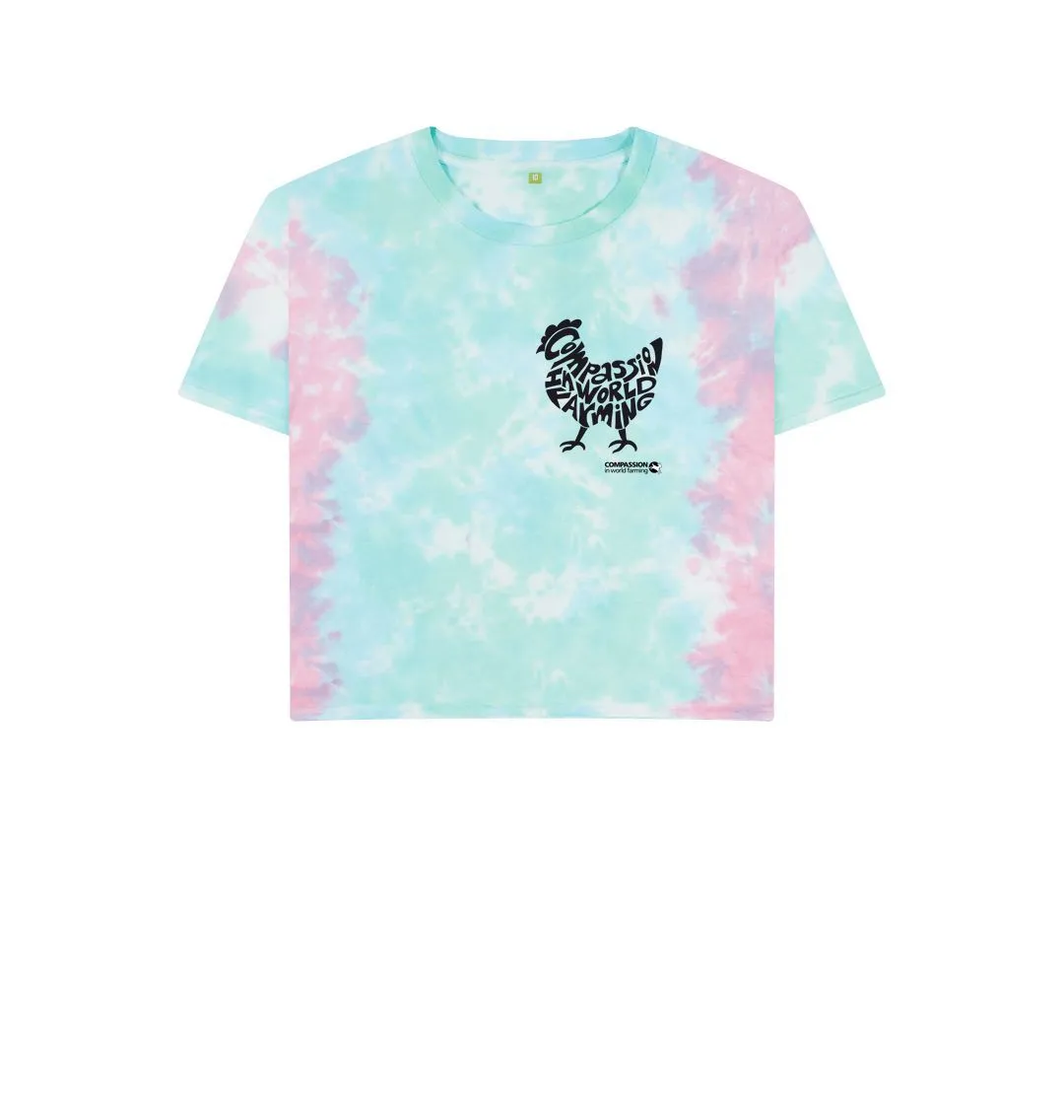 Women's Compassion Chicken Boxy T-Shirt