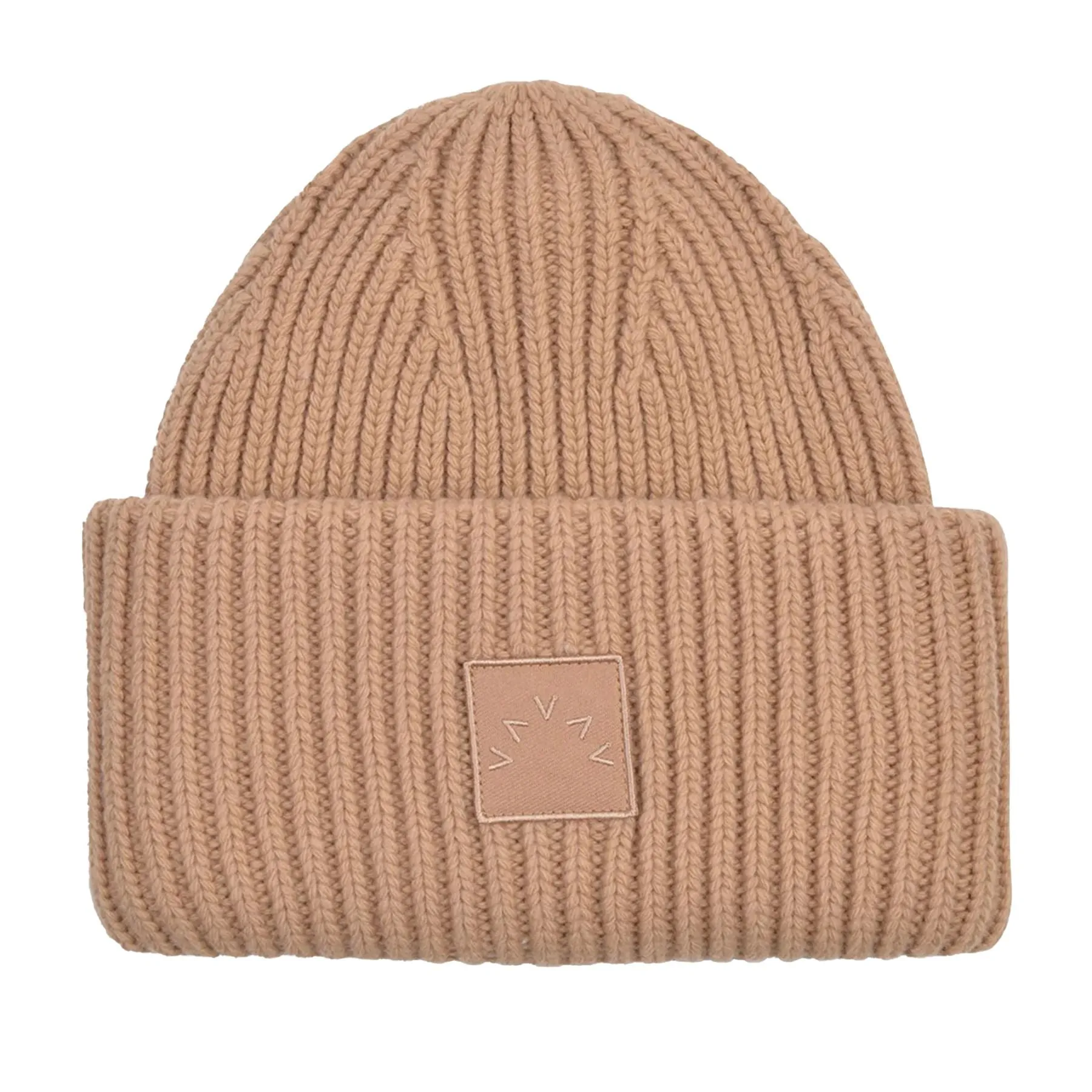 Womens Cretsa Rib Beanie Sand - AW24