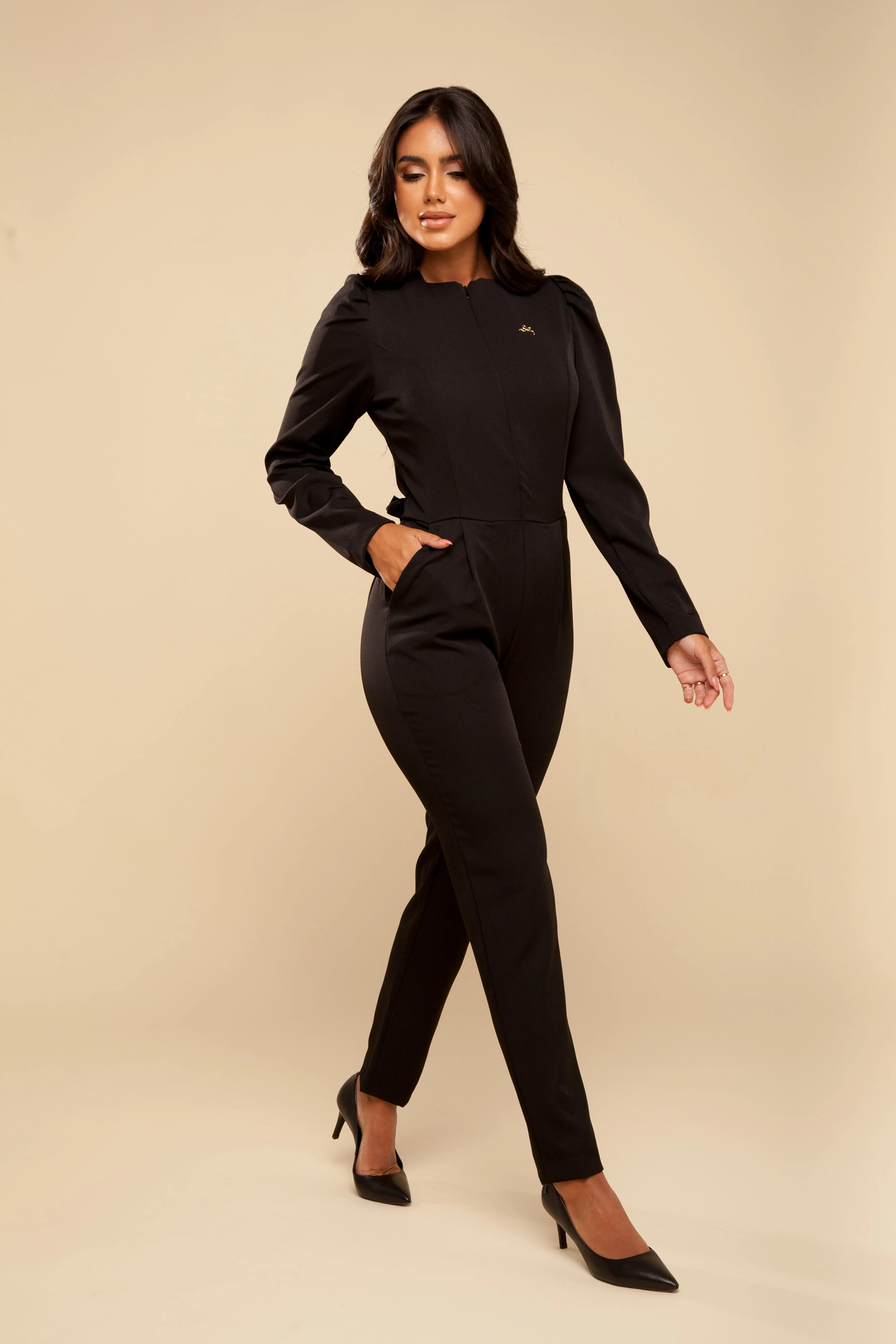 Women's Long Sleeve Surgical Jumpsuit