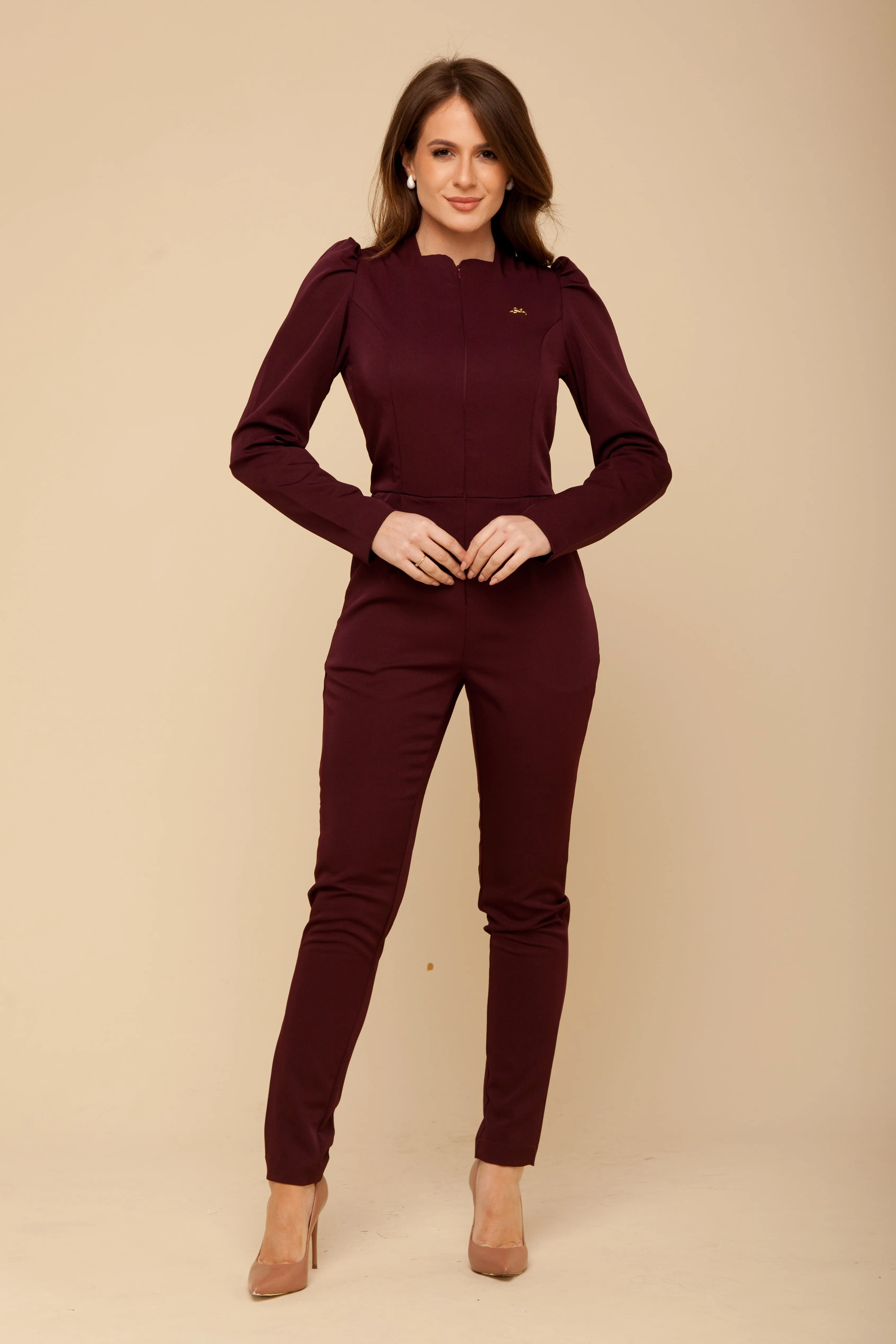 Women's Long Sleeve Surgical Jumpsuit